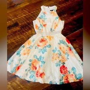 Pretty Floral Mini Dress